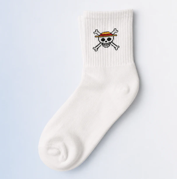 5 Pares de calcetines de One Piece