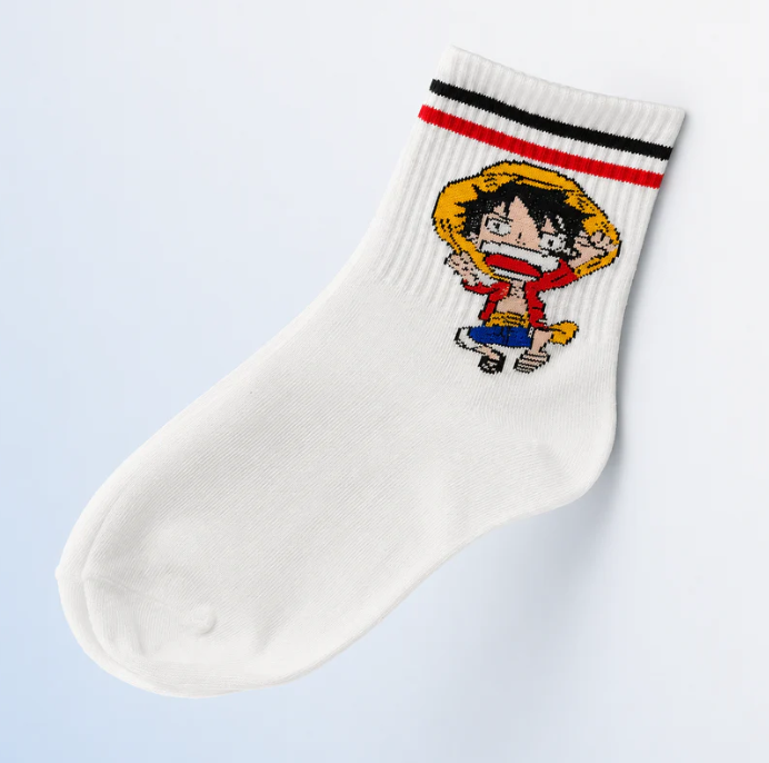 5 Pares de calcetines de One Piece